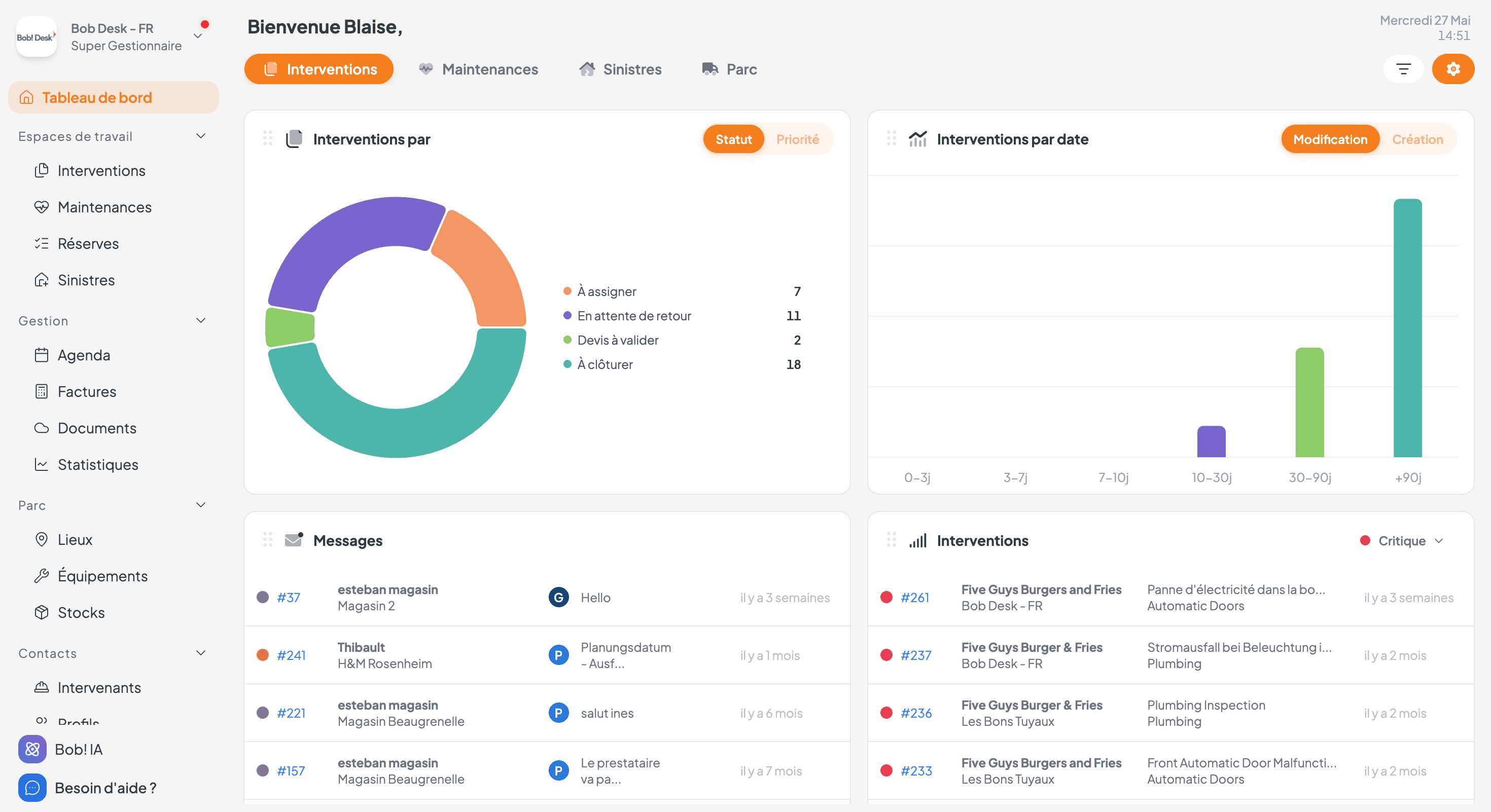 Une grande mise à jour vient d’arriver sur Bob! Desk 🚀