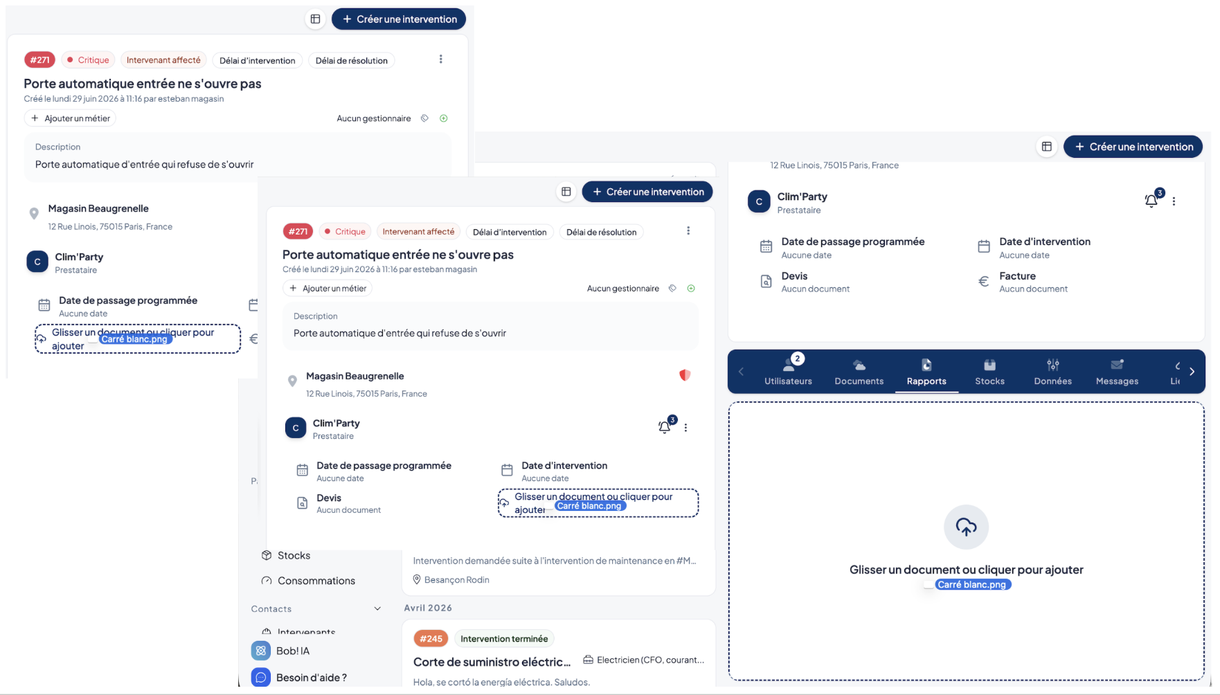 π Drag & drop available for Quotes, Invoices, and Reports
